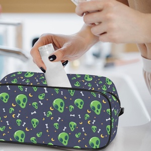 Funny Design Customs logo Toiletry Bag Travel Waterproof Portable Cosmetic High Capacity Portable Portable Fashion Wash Bag - Product Image 6