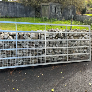 <span class=keywords><strong>Portail</strong></span> de ferme robuste semi-émaillé galvanisé pour <span class=keywords><strong>entrée</strong></span> de ferme et sécurité - Product Image 1