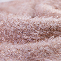 1/5.8NM 85%Recycle Polyester 15%Lurex Knitted Sweater Fabric Factory Supplies Various Blended Yarns and Fancy Yarns in Stock