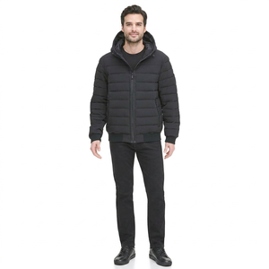 Chaqueta de Invierno para Hombre, Personalizada, Ligera, Cálida, Transpirable, de Secado Rápido, Rellena de Algodón, Estilo Urbano - Product Image 1