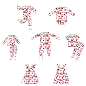 OEM Kids Clothing Baby Bamboo Ribbed Pajamas Sleeper Clothes Boy and Girl Bamboo Baby Romper Premium Bamboo Baby Clothes