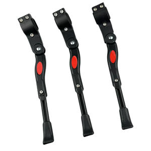 Soporte Lateral de Aluminio para Bicicleta, Color Negro QT-003-3, Soporte Individual para Bicicleta de Montaña - Product Image 1