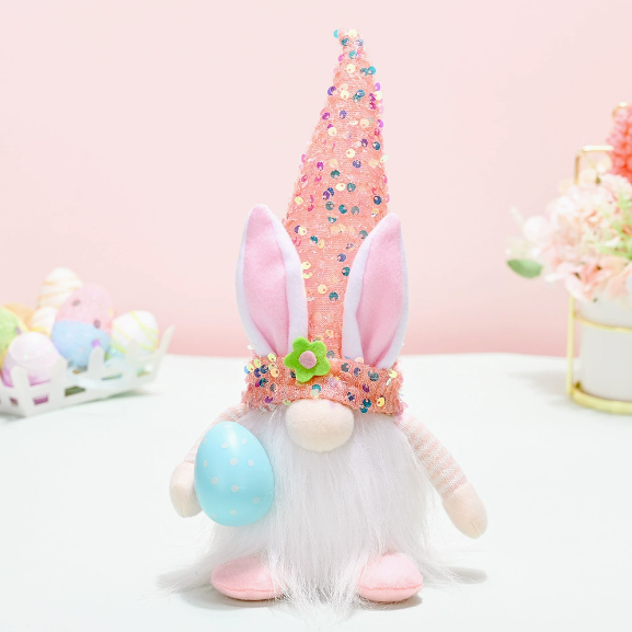 Muñecos Rudolph rosas de 30*8*8 cm