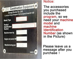 Moniteur d'affichage ECU pour excavatrices EC210D EC235D EC240C EC250D Voe14609611 Voe14640101 Voe14630801 Voe14609611 Voe14640102 - Product Image 2