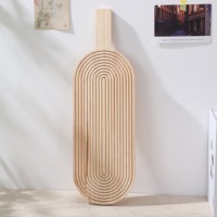 Planche à découper et plateau de rangement pour gâteaux et riz en bois nordique écologique, best-seller – Contenant de service de bureau pour café
