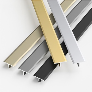 Perfil de Esquina para Azulejos de Aluminio Moderno en Forma de T, Ultra Delgado, Impermeable, Autoadhesivo, para Juntas de Transición de Cerámica - Product Image 5