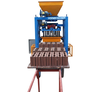 QTJ4-24 Machine De Fabrication De Blocs De Terre Comprim&eacute;e Sud-africaine Machine De Fabrication De Briques De Verrouillage - Product Image 2