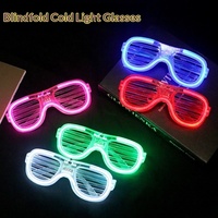 Lunettes LED Lumineuses à Lumière Froide en Gros, Accessoires d'Ambiance pour Fêtes en Intérieur, Lunettes de Fête LED Néon Clignotantes