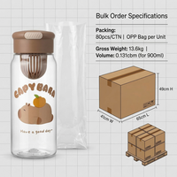 Bouteille d'eau en polycarbonate PC de 700 ml, qualité alimentaire, anti-fuite, portable, pour étudiants, activités de plein air, gym, camping, randonnée, cyclisme