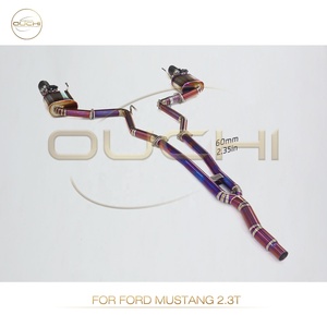 Ouchi ท่อไอเสียไทเทเนียมสำหรับ Ford Mustang 2.3T catback พร้อมวาล์วท่อไอเสียชิ้นส่วนประสิทธิภาพสูง - Product Image 5