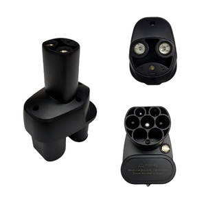 Adaptador de Alta Corriente 250A 500A CCS2 Combo2 a NACS, Conector de Carga Rápida CC para Vehículos Eléctricos Tesla Model 3 S X Y <span class=keywords><strong>Cyber</strong></span> Truck - Product Image 1