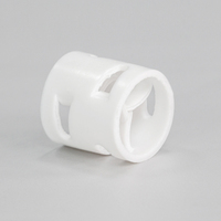 PTFE Pall-Ring mit Korrosionsschutz aus 100% Reinkunststoff, Chemikalienbeständig, Spritzgegossen für Chemieprojekte