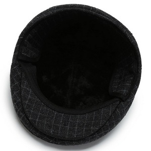 <span class=keywords><strong>Casquette</strong></span> en lin pour <span class=keywords><strong>homme</strong></span> <span class=keywords><strong>Béret</strong></span> d'été respirant - Product Image 6