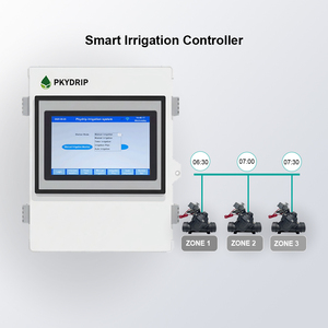 Contrôleur d'irrigation par zone <span class=keywords><strong>portable</strong></span> Pkydrip avec écran <span class=keywords><strong>tactile</strong></span> de 7 pouces pour une utilisation en intérieur. Peut contrôler 16 électrovannes - Product Image 2