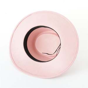 X1267 Sombreros Fedora de Lana Unisex, Sombrero Homburg de Fieltro de Ala Ancha, Gorras de Ala Ancha de Moda para Mujer, Sombrero Fedora de Lana Unisex - Product Image 6