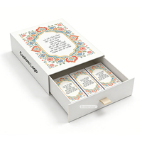 Cartes de Prières Islamiques de Luxe : Conseils Émotionnels Quotidiens, Rappels d'Adhkar pour l'Anxiété, la Gratitude et la Paix