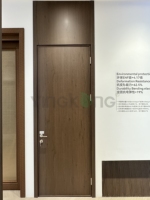 Оптовая Продажа с фабрики Yingkang, водонепроницаемые двери нового дизайна, 45 мм, двери из ДПК, внутренние двери из ДПК для дверей квартиры