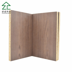 Aglomerado de colores de melamina para muebles, tablero de partículas de uso de gabinete - Product Image 2
