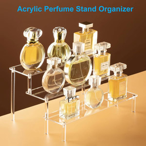Présentoirs en acrylique transparent sur mesure à 3 niveaux pour parfums, figurines <span class=keywords><strong>Funko</strong></span> <span class=keywords><strong>POP</strong></span> et aliments - Product Image 3