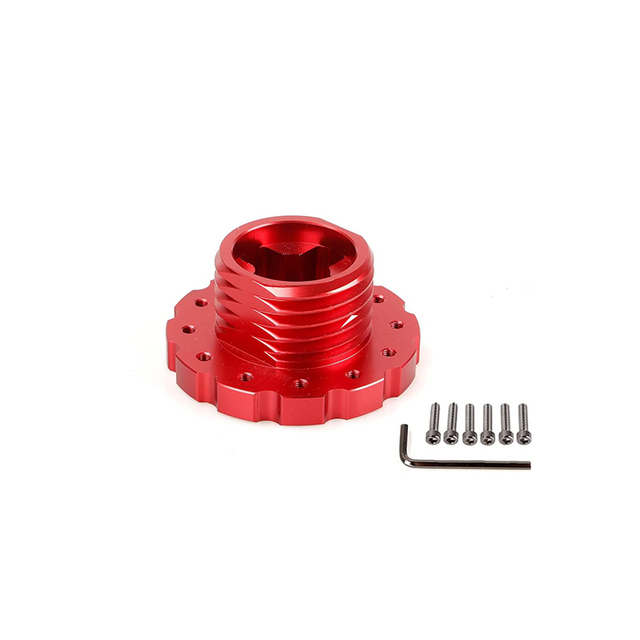 Automobile Modification Parts Racing Steering Wheel with Sim Racing Gaming Steering Wheel Adapter