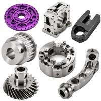 Pièces usinées CNC sur mesure en acier inoxydable et aluminium 6061 pour l'automatisation industrielle de précision et l'assemblage de bras robotiques