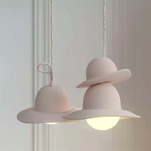 Contemporary Pendant Lamp Plastic Soft Warm White LED Ceiling <b>Light</b> <b>Small</b> Size Suspended Design Living Room Lighting - Product Image 4
