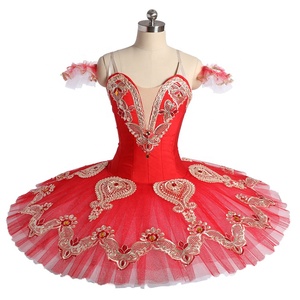 Rose Tutu de Ballet Professionnel <span class=keywords><strong>Classique</strong></span> Tutu Romantique Pour Femmes Filles <span class=keywords><strong>Danse</strong></span> Scène - Product Image 2