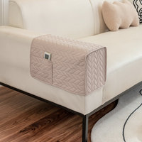 Housse d'accoudoirs de maison Simple et moderne, housse de protection pour accoudoir de canapé quatre saisons, housse de canapé épaisse deux pièces avec rangement