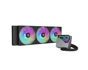 Processor Water Cooling Radiator DEEPCOOL LT360 ARGB BLACK&WHITE LCP Blade <b>Fan</b> AIO CPU <b>Cooler</b> Fluid Bearing Copper Aluminum Proc - Product Image 2