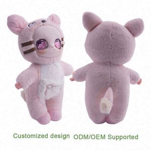 Trendy Figure Vinyl Plush Customized <b>Blind</b> <b>Box</b> Toys <b>Wholesale</b> Baby Three V56 Custom Logo Packing for New Year Toysrunner EN71 - Product Image 6