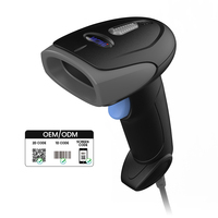 Lecteur de codes-barres d'usine 1D 2D filaire USB portable pour l'inventaire en stock