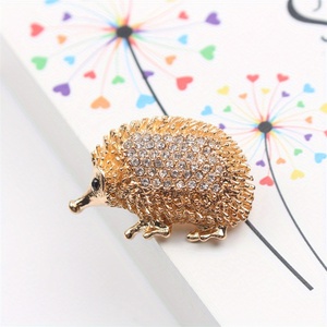 Nouvelle Broche Hérisson pour Costume, Cheongsam et Manteau, Accessoire de Mode, Épingle de Fixation, Bijou Original et Tendance - Product Image 1