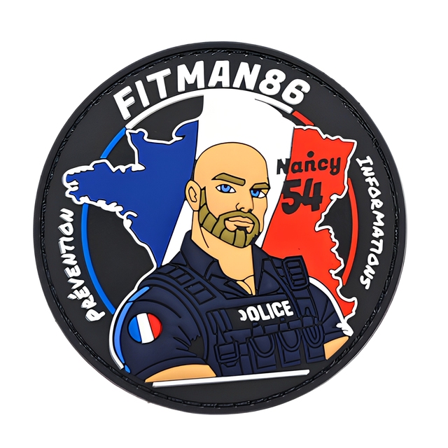Machine-washable PVC Rubber Tactical Patches with Velcro on the Back, Perfect for Decorating Vests and Backpacks  Patches