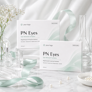 ทรีทเมนต์บำรุงผิวรอบดวงตา PN Eyes Brightening ด้วยทรานเน็กซามิก แอซิด ไนอะซินาไมด์ เปปไทด์ คอมเพล็กซ์ สำหรับการดูแลใต้ตา รับผลิตแบบ OEM แบรนด์ส่วนตัว - Product Image 2