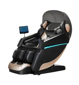 2024按摩椅4d零重力豪华sl轨道指压零重力座椅振动按摩带封闭式脚轮按摩