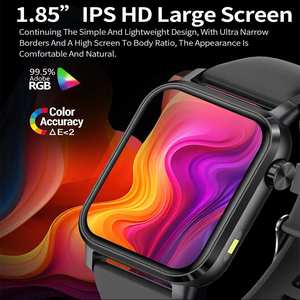 V31 Vierkante Gezondheidsmonitor Fitness Tracker Bt Call Smartwatch Vrouw Mannen Sport Waterdicht Smart Horloge Voor Android Ios - Product Image 2