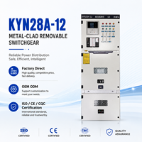 KYN28A-12 12kV Armario de Distribución de Energía con Interruptor de Caja Metálica Extraíble (VCB) para Interiores, Estándar IEC, Proyecto de Alta Tensión