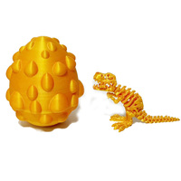 Vente en gros de jouets articulés anti-stress en plastique PLA, œufs de dragon 3D, thème anime, surprise d'Halloween, décorations de bureau, objets de collection