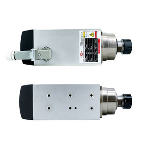 HLTNC GDZ120X103 <span class=keywords><strong>4.5KW</strong></span> ER32 220V 380V 300Hz 18000Rpm מיסב קרמי מנוע ציר קירור אוויר עם HY 5.5KW VFD עבור נתב CNC - Product Image 6