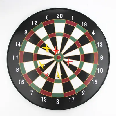 2023 sıcak satış yeni tasarım 12 inç özel güvenlik mıknatısı dart tahtası seti 6 manyetik dart rekabet veya oyun