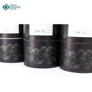 مخصص تصميم فاخر وصغير للشاي الأسود/تي-تي-تي-تي-أنبوب تعبئة ورقي مع الحبوب - Product Image 4