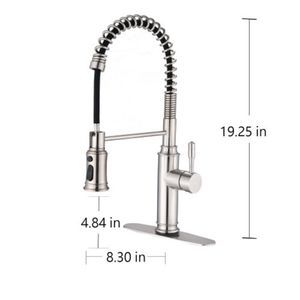 Смеситель кухонный с выдвижным распылителем - Product Image 3