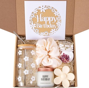 Modern Minimalism Glass <strong>Gift</strong> <strong>Set</strong> for <strong>Women</strong> Creative Birthday Valentine's Day Presents Includes Mug Scented - Product Image 1