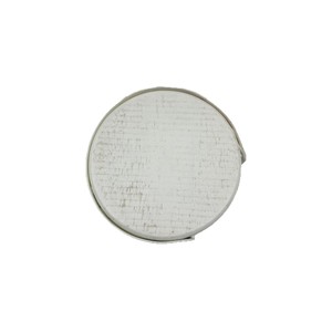 Juego de posavasos redondos de madera de caucho, tapete aislante del calor de madera maciza para tazas y cuencos, uso doméstico - Product Image 2
