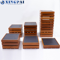XINGPAI équipement de restauration buffet bois buffet contremarches présentoir à gâteaux en bois naturel présentoir à dessert