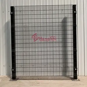 Alta sicurezza 358 Anti-salita recinzione chiara vista in acciaio zincato traliccio in ferro con rivestimento in polvere a bassa manutenzione