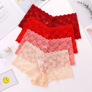 Mutandine di pizzo Sexy da <span class=keywords><strong>donna</strong></span> ZhenShangMei comode e traspiranti <span class=keywords><strong>intimo</strong></span> sportivo da <span class=keywords><strong>donna</strong></span> Boxer - Product Image 2