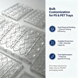 Bandeja de vacío personalizada de PS/PET con ranuras múltiples para embalaje de kits electrónicos STEM - Product Image 3