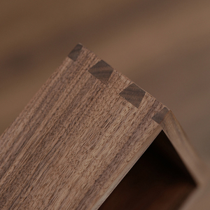 <span class=keywords><strong>Handmade</strong></span> rắn Walnut gỗ mở hộp lưu trữ với dovetail Doanh hình chữ nhật bằng gỗ Organizer Tray cho bàn ngăn kéo hoặc trang trí nội thất - Product Image 5