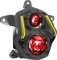 AJLIGHT DESIGN SKMB-HL Mmbcu Sistem Pencahayaan Depan Sepeda Motor Lampu Mengemudi LED Putih Alami Lampu Depan LED Lampu Siang Hari